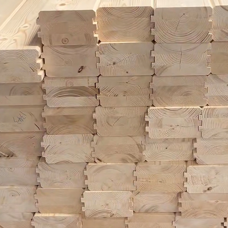Gỗ vân sam Glulam Gỗ vân sam Glulam