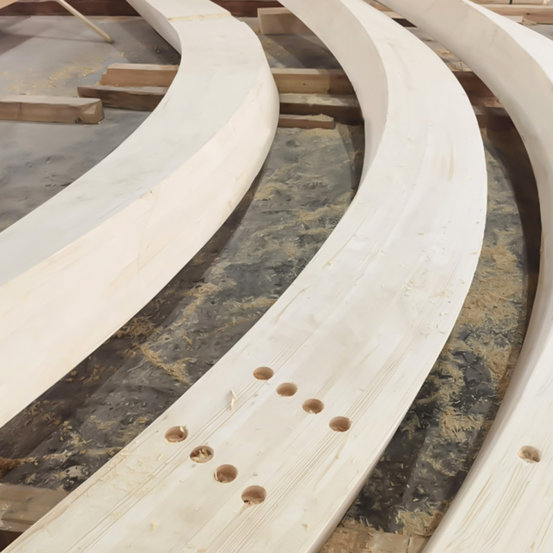 Glulam cong vân sam Glulam cong vân sam