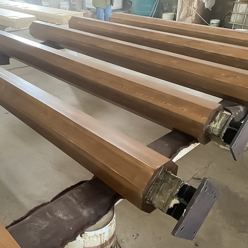 Gỗ thông Glulam hình đặc biệt