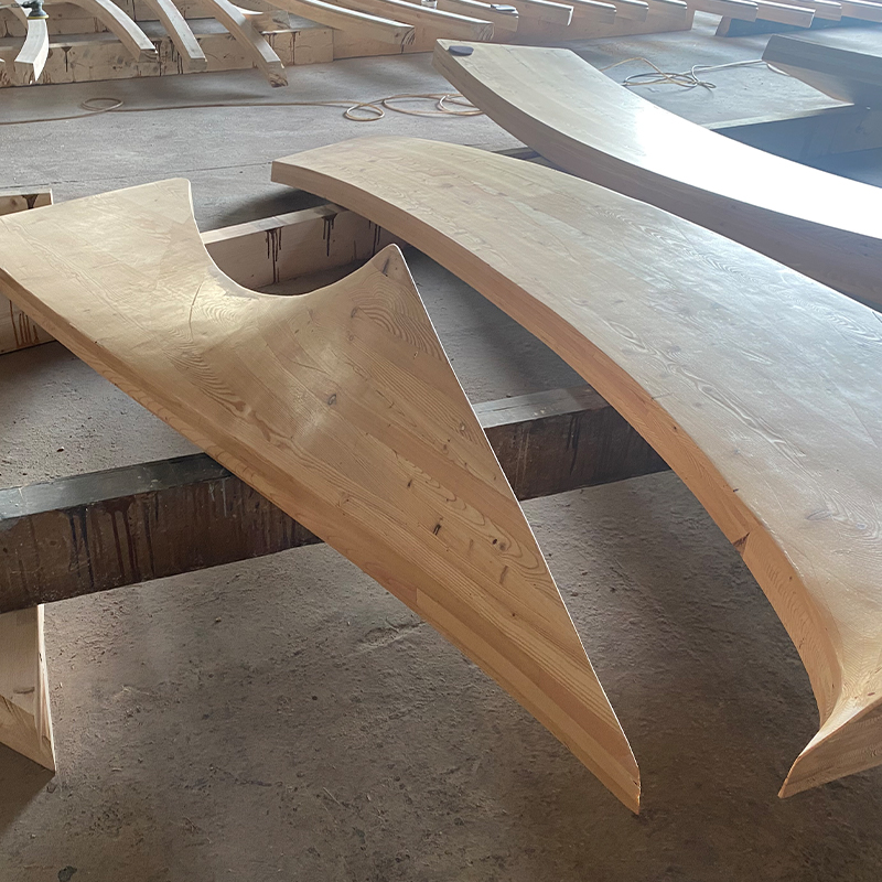 Douglas Fir Glulam hình đặc biệt Douglas Fir Glulam hình đặc biệt