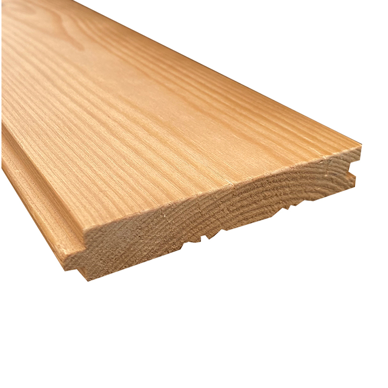 Tấm ốp tường ngoại thất bằng gỗ thông