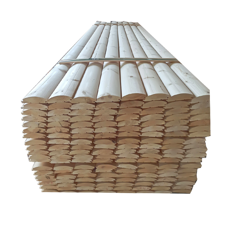 Vách gỗ thông D-Log Vách gỗ thông D-Log