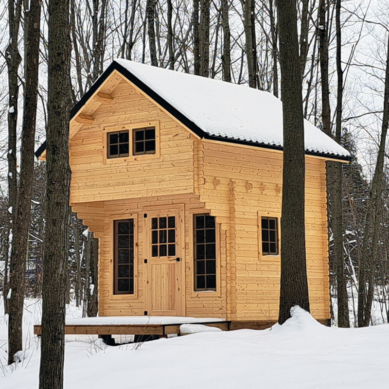 Nhà gỗ Glulam
